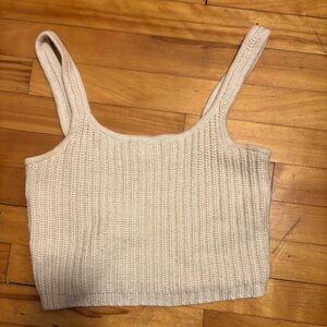 Wool tank top